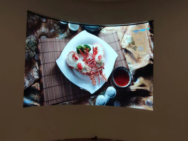 昆都仑室内P2.5弧形LED屏
